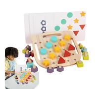Giocattolo a vite a petto, giocattolo del cacciavite in legno - Gioco di attrezzatura a vite di legno divertente - CONTROLLO DEL COLORE CONTROLLAMENTO COMPLETTO, ATTIVITÀ EDUCATIVE, BUILIZIONE BEDIFIC