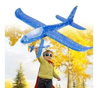 Giocattolo Aereo Aliante Notturno con Luci Brillanti in Materiale EPP per Il Divertimento di Bambini e Adolescenti nel Cielo (Blue)
