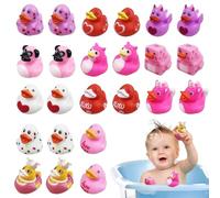 Giocattolo Anatre San | Decorazione Creativa Carina Piccola con 24 Pezzi - Anatre A Tema San - Per Scuola Divertimento Bambini Festa Degli Famiglia Bagno Casa Festa Celebrazione