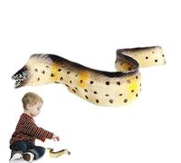 Giocattolo anguilla, figura di anguilla - figure modello di animali marini - modello di animale, giocattolo di azione animale, giocattoli educativi di cognizione simulata per bambini