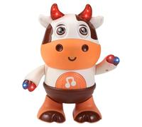 Giocattolo animale - Giocattolo per tutti- a tema fattoria | Baby Crawling Companion Toy con musica, interattiva con luci a LED, sviluppo di apprendista