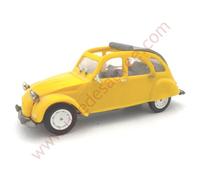Giocattolo Antico Citroen Norev Jet Car 2CV 6 N.56 1/43 Macchina Miniatura Norev