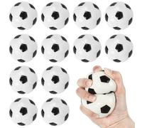 Giocattolo Antistress, 12pcs Mini Palline da Calcio per Bambini, Giocattolo Antistress Calcio, Sport Palline Antistress, Mini Palline Sportive, Mini Pallone da Calcio, Squeeze Toys (Colore 12)