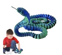 Giocattolo antistress 3D, serpente stampato 3D, giocattolo antistress 3D, per bambini e risveglio
