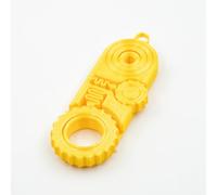 Giocattolo antistress 3D stampato tre in uno da portare sempre con sé, con ingranaggi rotanti e ciondolo da appendere, per bambini e adulti, giocattolo manuale anti-ansia