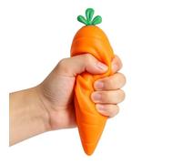 Giocattolo Antistress a Forma di Carota da Spremere,Morbida Carota Gigante da 31 centimetri, Gioco | Giocattolo Sensoriale Antistress Schiacciabile - Per Casa, Classe, Scuola, Lavoro, Studio, Viaggio