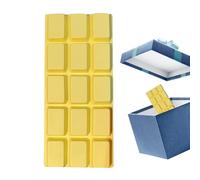 Giocattolo Antistress al Cioccolato - Barra in Silicone a Risalita Lenta, Design Realistico, Dimensioni 16x7 cm + Peso 50g, Polimero Elastico di Alta Qualità - Allevia l'Ansia per Bambini e Adulti in