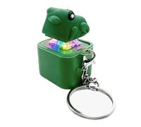 Giocattolo Antistress con Suono del Rane e Luci a Colori, Portatile e Ricaricabile, Fidget Interattivo con LED Colorati e Suoni, Divertente e Compatto, Ideale per Ridurre l'Ansia sia per Adulti