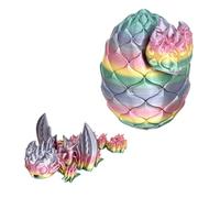 Giocattolo antistress dell'uovo del drago, misterioso uovo di drago - Giocattoli di drago Stampati | Drago articolato del frenetico degli Adulti, Giocattoli di drago frenetico con Drag