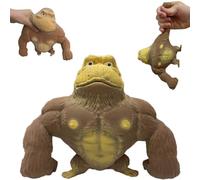 Giocattolo Antistress Gorilla, Antistress Morbidi Squishy, Scimmia Indistruttibile, Gorilla Stress Toy, Gorilla Latex Monkey Toys,S