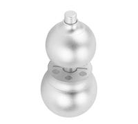 Giocattolo Antistress per Rilassamento e Decompressione con Cursore Magnetico in Alluminio per Zucca per Ufficio, Lega di Alluminio, 2,44 X 1,38 X 1,38 Pollici (Silver)