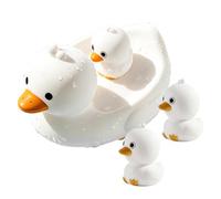 Giocattolo Bagno Oca | 4 Pezzi Oca Galleggiante Per Piscina | Giocattoli Da Bagno Per Bambini - Per Il , La Piscina, Acqua, Estate, Gioco E Compleanno