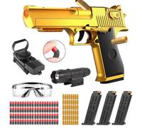 Giocattolo Blaster Proiettile in Schiuma Morbida,Pistola Giocattolo a Proiettile Morbido,Pistola Giocattolo,Giocattolo di Schiuma Blaster,Regali di Compleanno per 14+