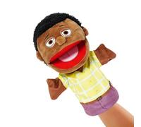 Giocattolo Burattino A Mano - Giocattolo Per Nonni A Bocca larga, Giocattolo Di Pupazzo Di Peluche Portatile | Giocattoli Di Peluche Puppette A Mano Famiglia Black People, Giocattoli Di Specta