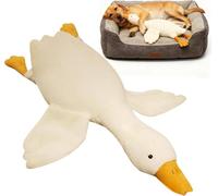 Giocattolo Calmante A Forma Di Anatra Per Cani, Sollievo Dallo Stress E Giocattolo Da Masticare Interattivo Per Cani Ansiosi, Giocattolo Di Peluche Morbido Per Cuccioli Contro La Noia 90CM