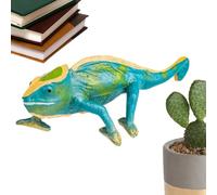 Giocattolo Camaleonte | Figura Lucertola Realistica Da 10 Cm | Giochi Di Spiaggia Sensoriale | Giocattoli Di Apprendimento Che Cambiano Colore Realizzati In Robusto PP Per Promuovere La Creatività E L