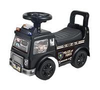 Giocattolo Cavalcabile Bambini Macchina Cavalcabile Educativa con Musica PP Stimola Coordinazione Equilibrio 1-3 Anni- Nero