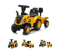 GIOCATTOLO CAVALCABILE CHIPOLINO Trattore con rimorchio ROCCAT02402TR - per bambini da 1 a 3 anni, con suoni