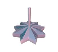 Giocattolo cellulare espandibile, star di tidget sensoriale espanso in 3D, esagono di agitazione espandibile con manico, ri-lezione dello stress, migliora la concentrazione e tieni le mani occupate, p