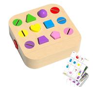 Giocattolo Classificatore di Forme per Bambini di Classificazione in Legno