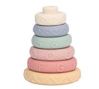 Giocattolo con Anelli Impilabili, Anello Impilabile Torre Impilabile Educativa Precoce per Bambini di età Superiore a 6 Mesi