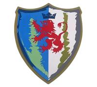 Giocattolo con armi con scudo in schiuma, giocattolo in schiuma medievale con finta - Scudo giocattolo medievale per bambini - Armi in portatili per giochi di ruolo in costume, fingi armi gioc