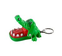 Giocattolo con denti di, Simpatico ippopotamo a forma di squalo giochi di dentista per bambini, Gioco di denti di che morde il Divertente gioco di di alligatore per bambini, portachiavi a decom