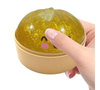 Giocattolo Con Glitterati - Palla Antistress, Spremuta A Forma Di Panino | Design 'oggetto Per Il Rilassamento Della Compressione Sensoriale Morbida, Terapia Di Dall'ansia A Lenta