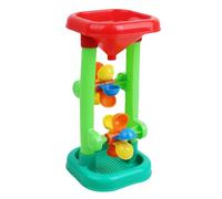 Giocattolo con imbuto per setacciare l'acqua, Giocattolo con sabbia con ruota idraulica - Giocattoli sandbox con torre di sabbia e ruota idraulica,Giocattoli da esterno creativi con mulino a rotante p