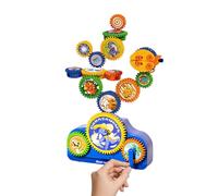 Giocattolo Con Ingranaggi E Mattoncini Da Costruzione,Set Educativo Di Apprendimento Divertente A Incastro - Set Giocattolo Di Mattoncini Da Costruzione,Per Bambini E Bambine Interni Casa Giardino Cor