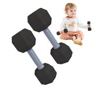 Giocattolo con manubri - Dimensioni 12x4,5 cm | Peso di allenamento per esercizi sicuri e sensoriali per bambini | per masticare, recuperare, allenarsi al tiro alla fune, stimolare i denti, ridurre la