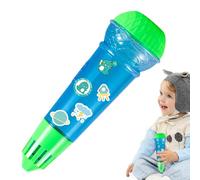 Giocattolo con microfono eco per bambini, giocattolo con microfono che cambia la voce - Amplificazione vocale del microfono divertente cartone animato,Forniture multifunzionali per il cambio vocale, f