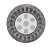 Giocattolo con moneta pop per la punta delle dita Giocattolo giroscopio portatile con la punta delle dita Giocattolo per monete pop per adulti per viaggi di lavoro a casa (Bianca)