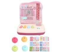 Giocattolo con palla rotolante puzzle educativo, gioco per bambini per bambini interattivo migliora il pensiero logico per le attività per bambini per ragazzi (rosa)