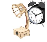 Giocattolo con per competenze STEM - Kit per l'apprendimento della matematica di ingegneria scientifica per bambini, a LED in legno fai-da-te, da tavolo educativa | Progetto di