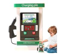 Giocattolo Con Pompa Di Benzina Per Bambini - Giocattolo DiMontaggio Per Stazione DiServizio Pompa DiBenzina PerBambini Con Suoni Stazione Di Rifornimento Educativa | ConFunzioni DiGioco Realist