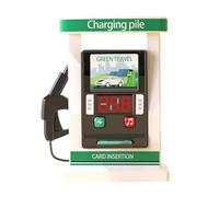 Giocattolo Con Pompa Di Benzina Per Bambini - Mini Stazione Di Rifornimento Abilitata All'audio, Set Da Tavolo Educativo Per Giochi Di Finzione | Gioco Di Rifornimento Di Carburante Di Simulazione Per