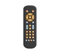 Giocattolo con telecomando per TV per bambini, con luce e suono, realistico, giocattolo musicale educativo in tre lingue per l'educazione precoce (A, taglia unica)