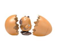 Giocattolo con uova di dinosauro | Giocattolo carezze di dinosauro che salta, divertente per famiglie, uovo capybara | Per bambini e ragazze prescolari, viaggio in auto, lezioni a casa, sala giochi