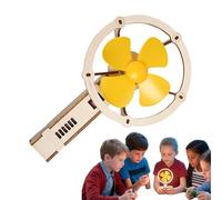 Giocattolo con ventola elettrica scientifica - Progetto di assemblaggio per bambini Kit di apprendimento fai-da-te Attività di esperimento educativo Hands on Building Model Engineering Giocattolo