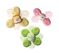Giocattolo con Veņtosa - Spinner con Veņtosa | Giocattolo Sensoriale per Neònati e Bambini Piccoli, Set da 3 Trottoline per Vasca da Bagno, Finestra e Viaggio, Giocattòlo Educativo Colorato, Sviluppo