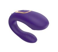 Giocattolo con vibratore sessuale a controllo remoto, vibratore a punto G con 10 modalità di vibrazione e modalità di aspirazione, giocattolo sessuale per adulti per donne o coppie (Purple)