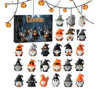 Giocattolo Countdown Halloween,24 Giorni Calendario Conto Alla Rovescia Figurine Fantasma Horror,Bambola Halloween Per La Famiglia | Decorazione Da Scrivania Per Uomo Donna Ragazzo Ragazza