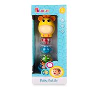 Giocattolo creativo per bambini BamBam giraffa con sonaglietto 2835