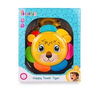Giocattolo creativo per bambini neonato BamBam allegra torre della tigre 2841 Multicolore Unica