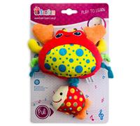 Giocattolo creativo per bambini neonato BamBam Granchio musicale di peluche 2844