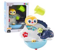 Giocattolo d’acqua interattivo per il bagno - pinguino e balena