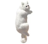 Giocattolo da appendere al gattino - Giocattolo realistico per gattino, giocattolo morbido | Simulazione realistica per animali domestici, adorabile ornamento soffice, pupazzo da appendere al gattino