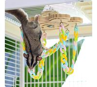 Giocattolo da arrampicata per petauri dello zucchero, robusto e colorato