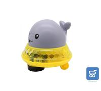 Giocattolo da Bagno Bambini Acquatico con Fontanella Balena supporto Base UFO